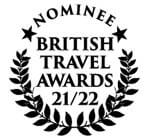 Nominee British Travel Awards 21/22