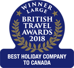 2018 - Gold Best Holiday Company to Canada (Large)