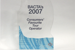 2007 - Consumer Favourite Tour Operator