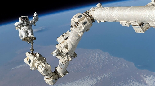 Canadarm at the Canada Aviation and Space Museum in Ottawa