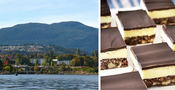 Nanaimo Bars in British Columbia, Canada