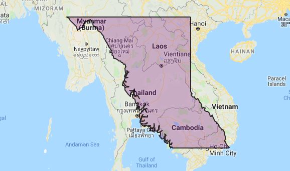 BC vs Thailand size comparison