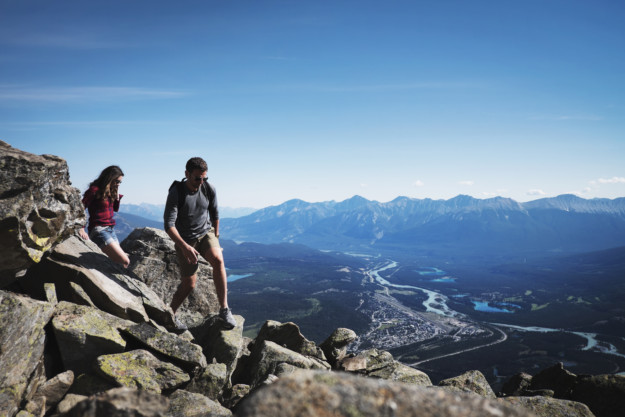 Hiking in Jasper