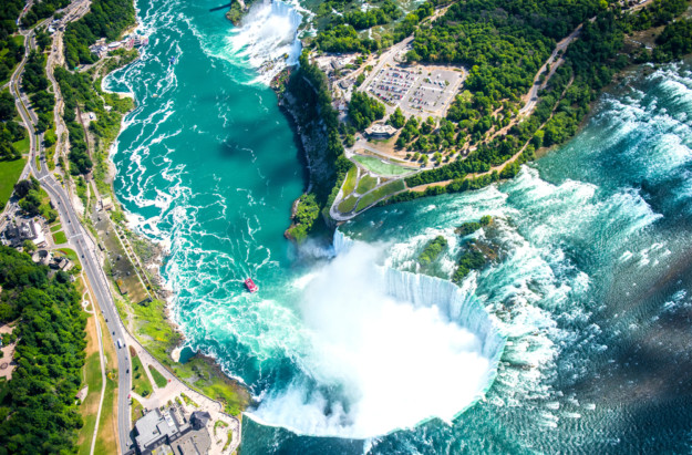 Niagara Falls aerial view