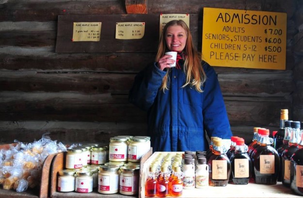 Maple syrup at Horton Tree Farms