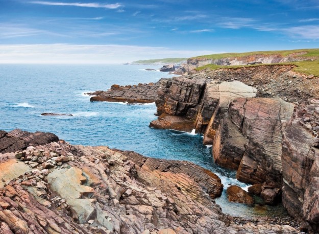 Mistaken Point in Newfoundland Canada