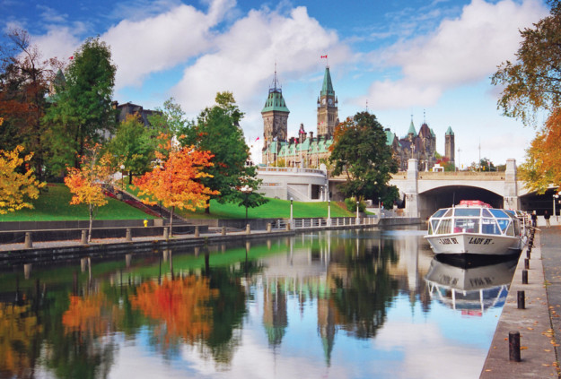 Book your flight to Canada to see the Rideau Canal