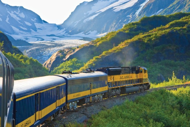 land and cruise alaskan train