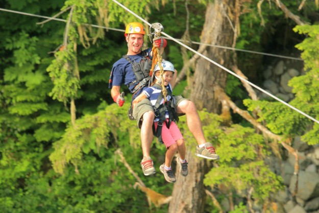 ziptrek tours in whistler