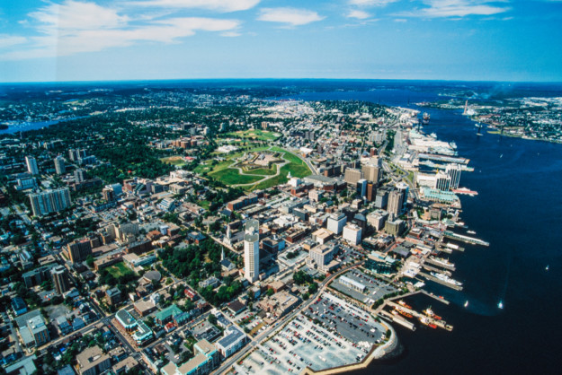 Halifax from above