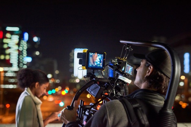Film crew in Vancouver