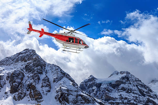 heli snowshoe in Kananaskis