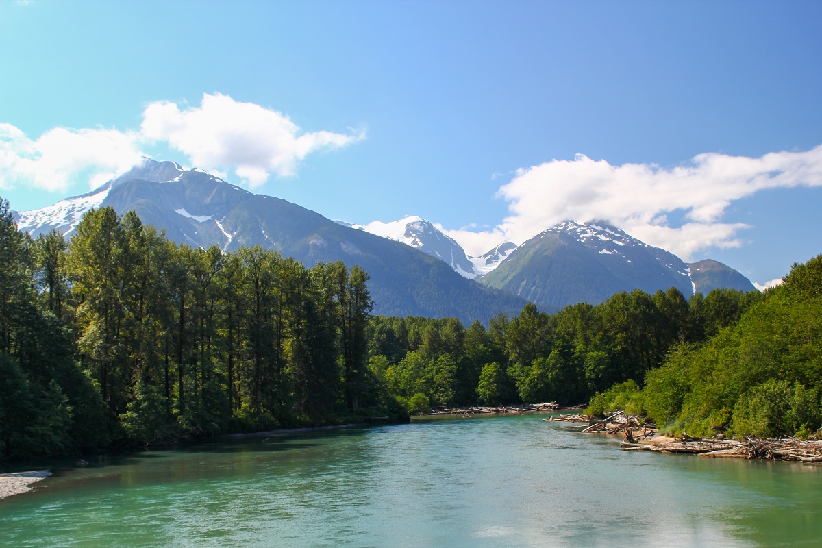 Skeena River in British Columbia