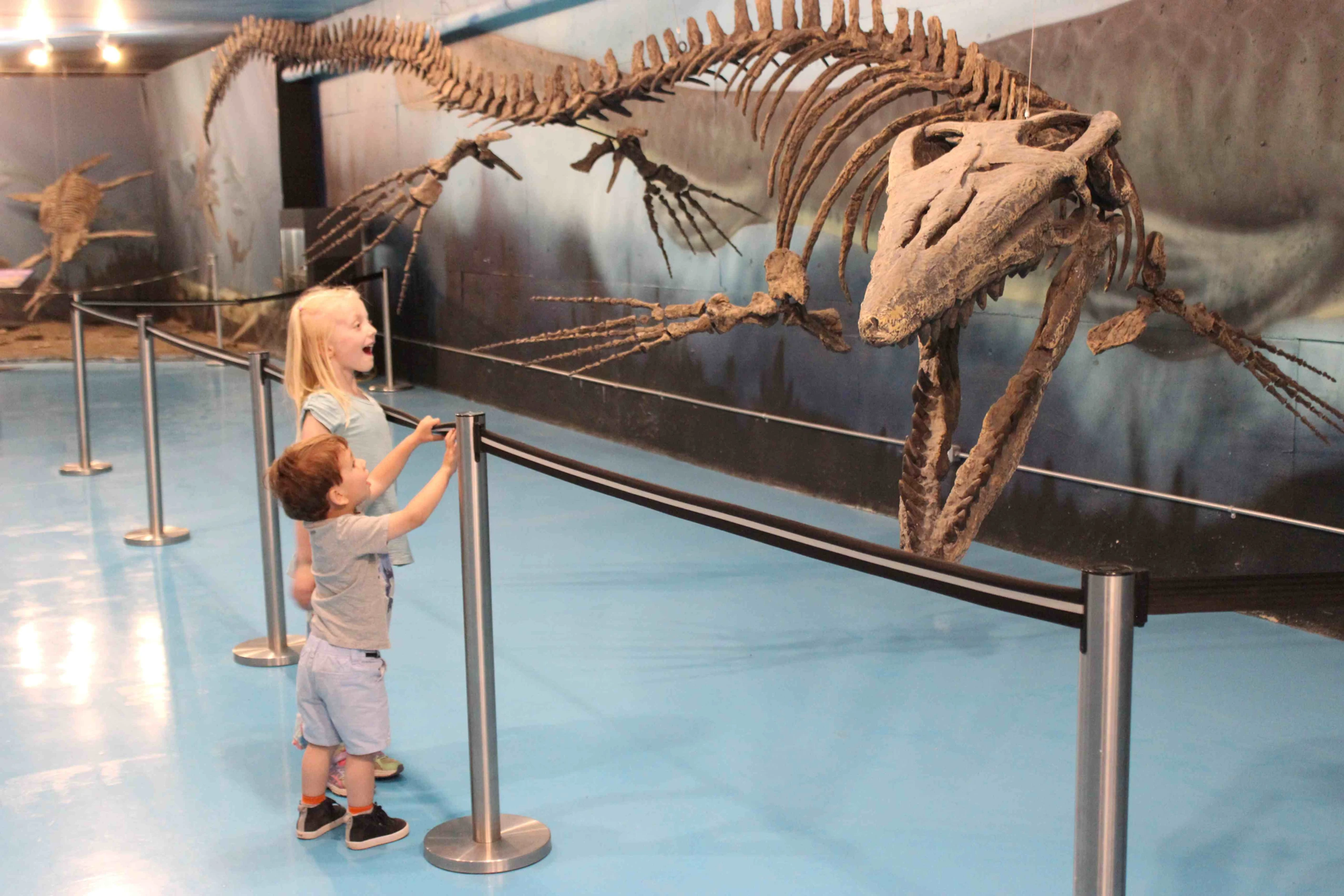 Bruce at Canadian Fossil Discovery Centre