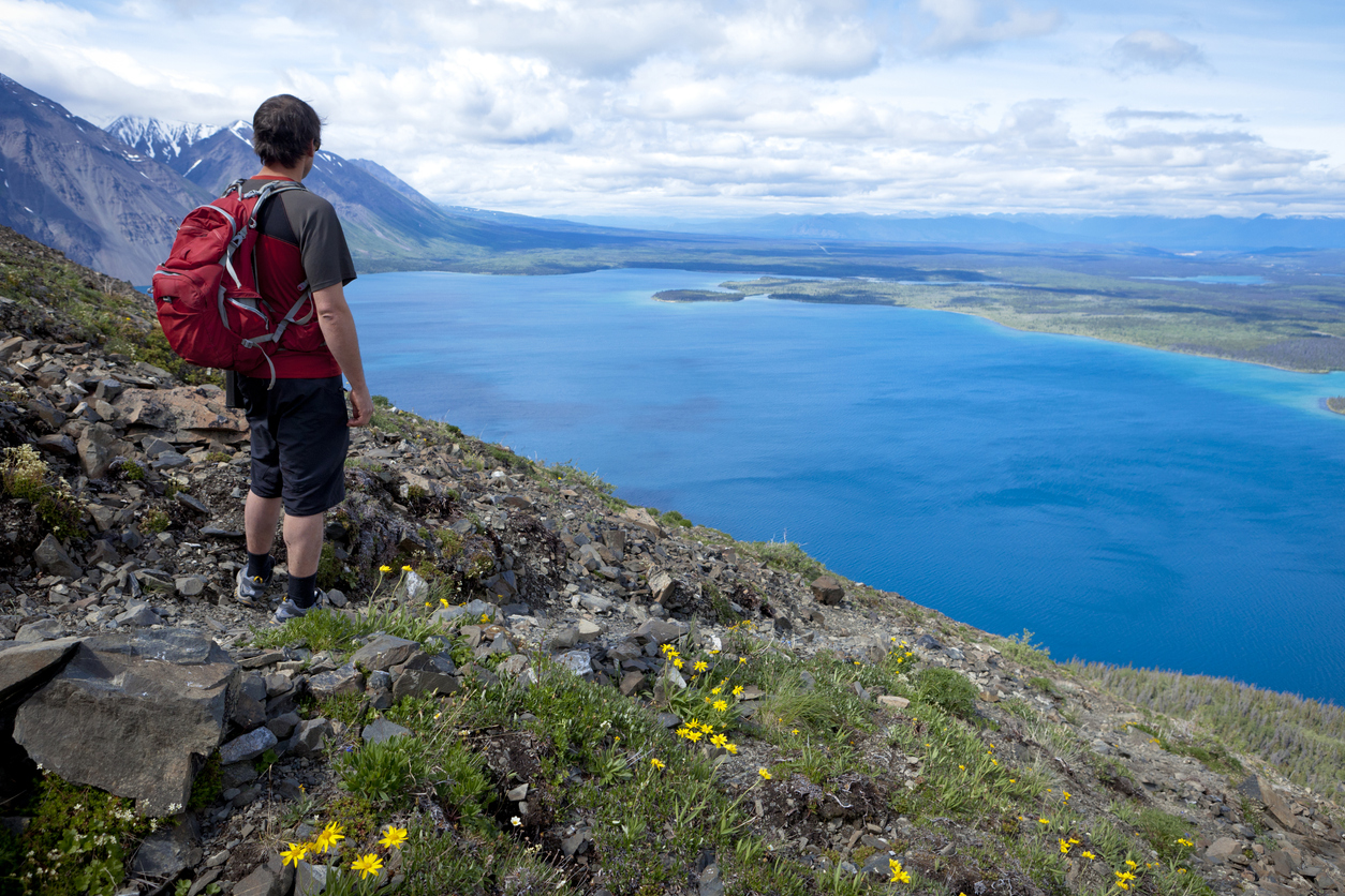 Hiking in Kluane National Park & Reserve in Yukon