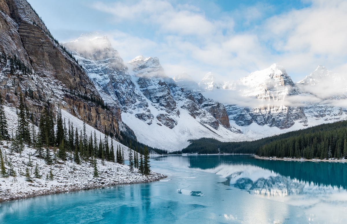 Moraine Lake in Banff National Park